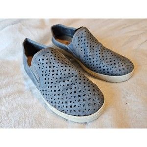 EUC Women's Sonoma Vitalize Ortholite Blue Shoe Slip On Comfort Casual Size 9.5